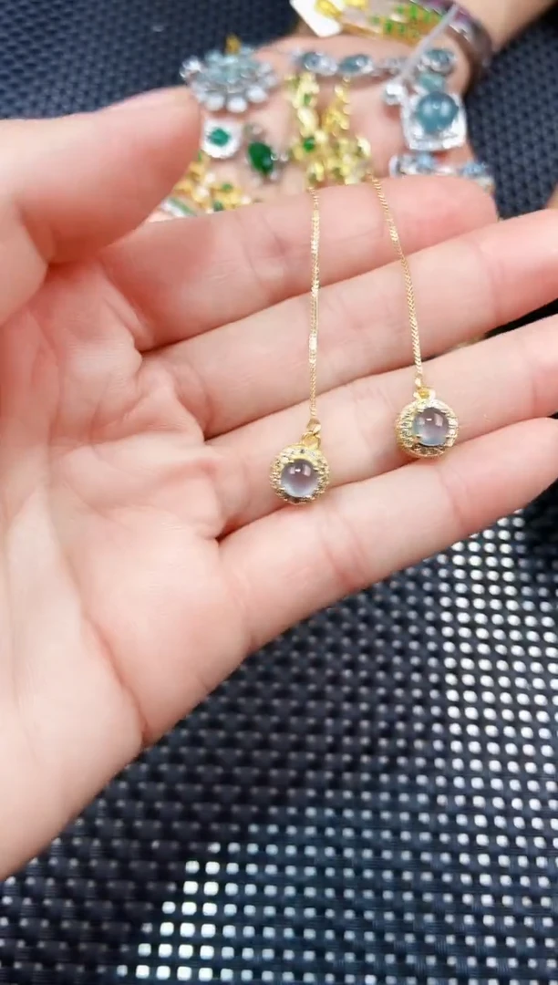 【闪购商品】翡翠耳饰未镶嵌111111111