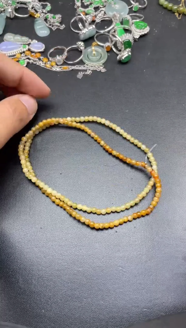 【闪购商品】翡翠颈饰未镶嵌丁科文寄售商品不退不换