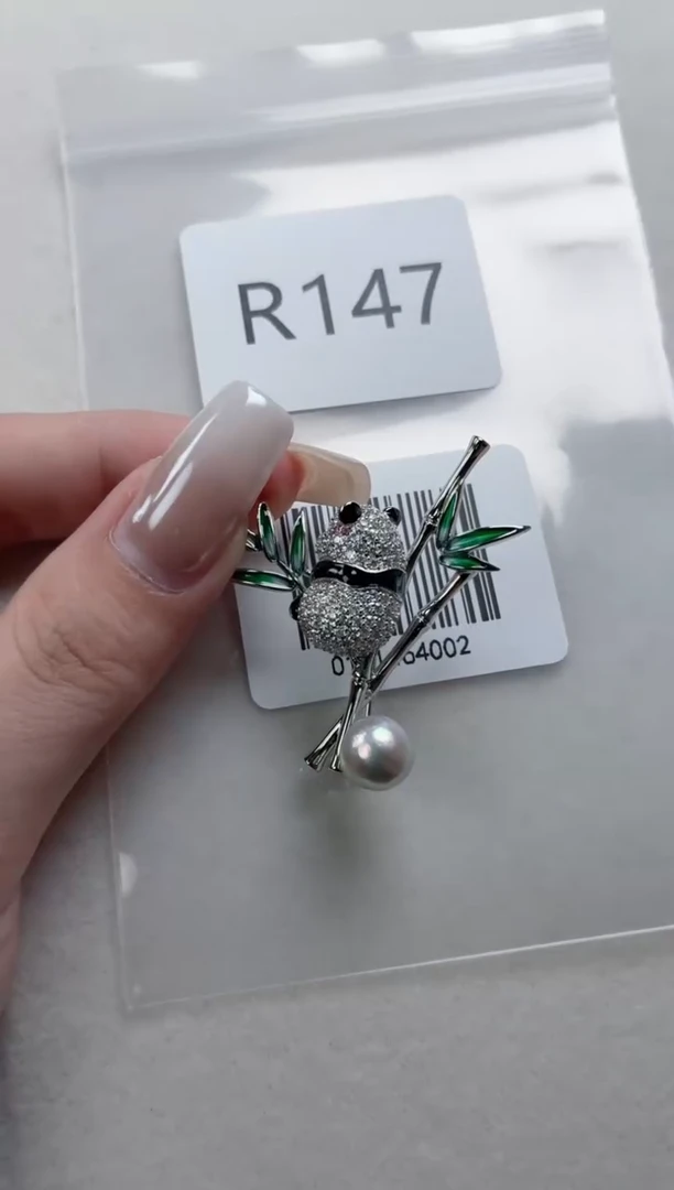 未镶嵌胸针海水珍珠R147