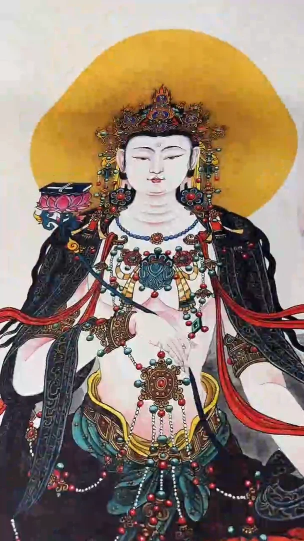 卷轴画藏式珍藏彩绘艺术馆162