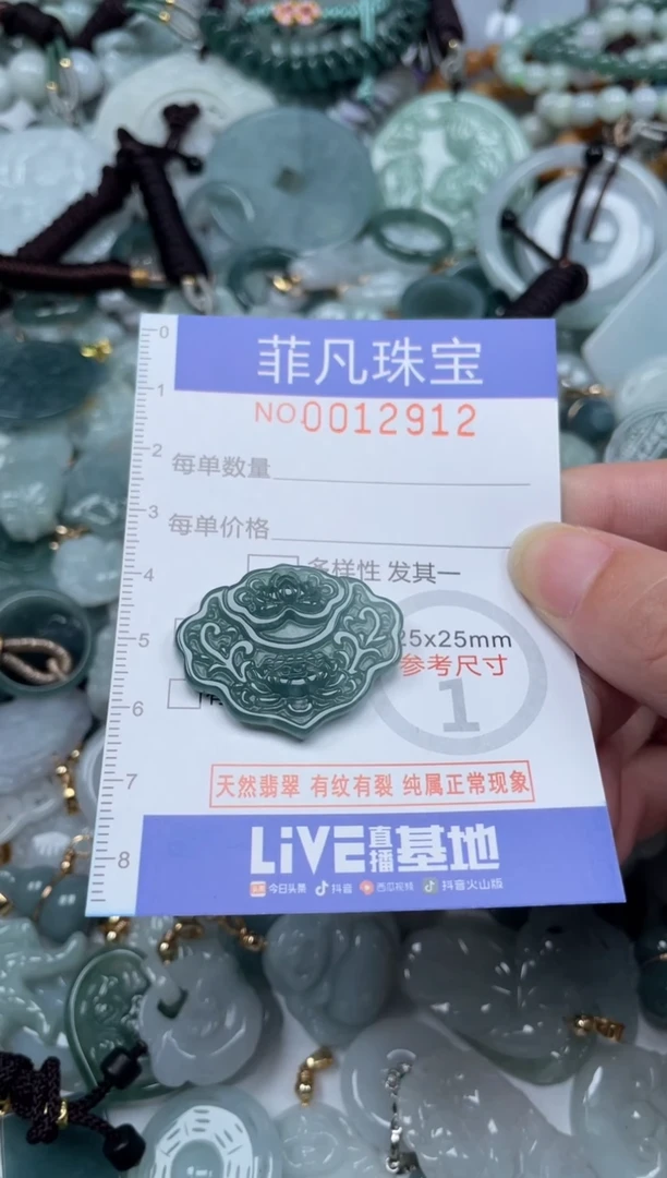 颈饰未镶嵌翡翠12912