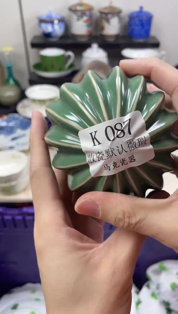 瓷片得***.                K087