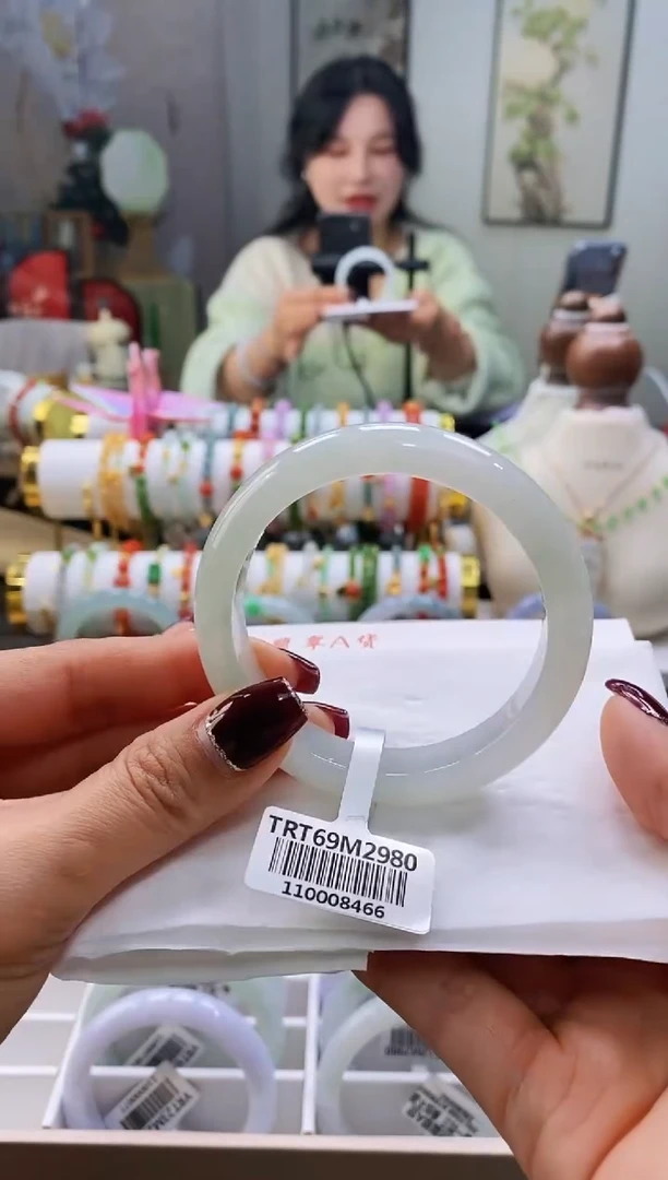 未镶嵌手镯翡翠50号55.8/12.5*8.2