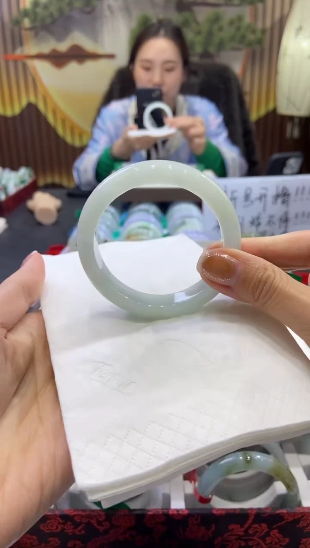 未镶嵌手镯翡翠0009101