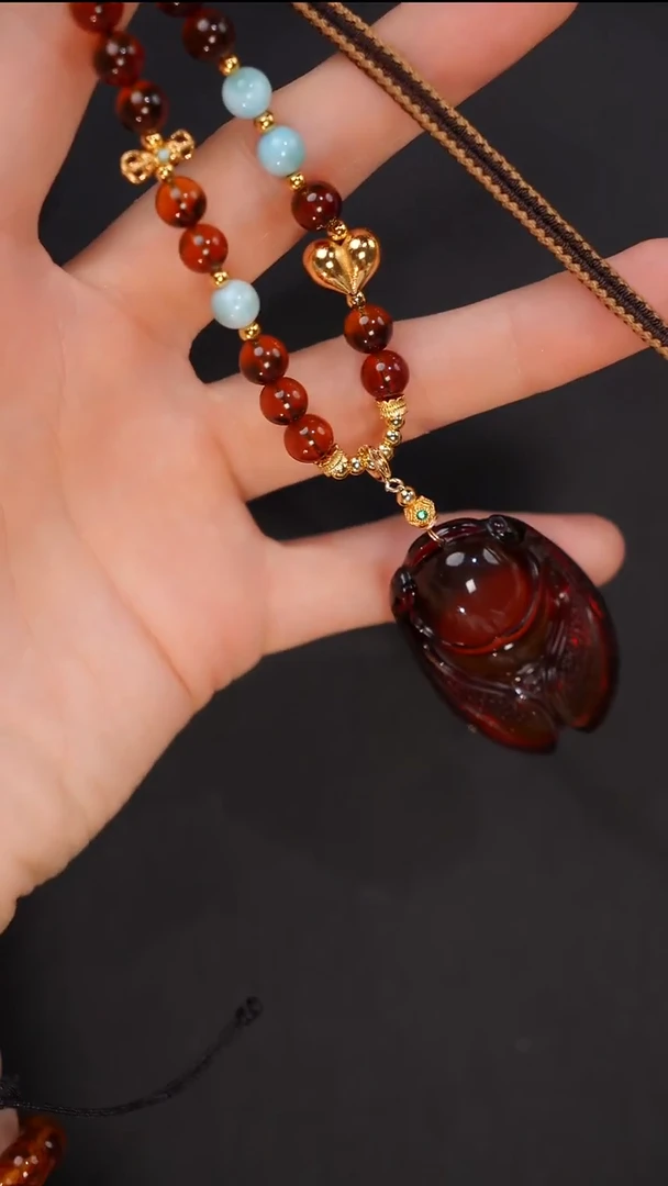 裸石琥珀未镶嵌天然蜜蜡A3027