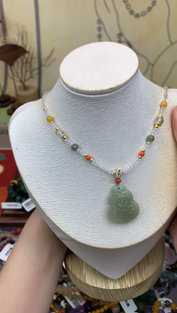 项链和田玉未镶嵌185