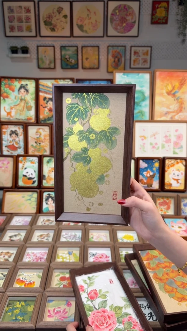 国画金葫芦 手绘国画27