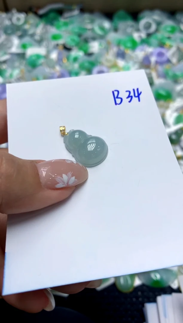 【闪购商品】翡翠颈饰18K金镶嵌111111111111111111
