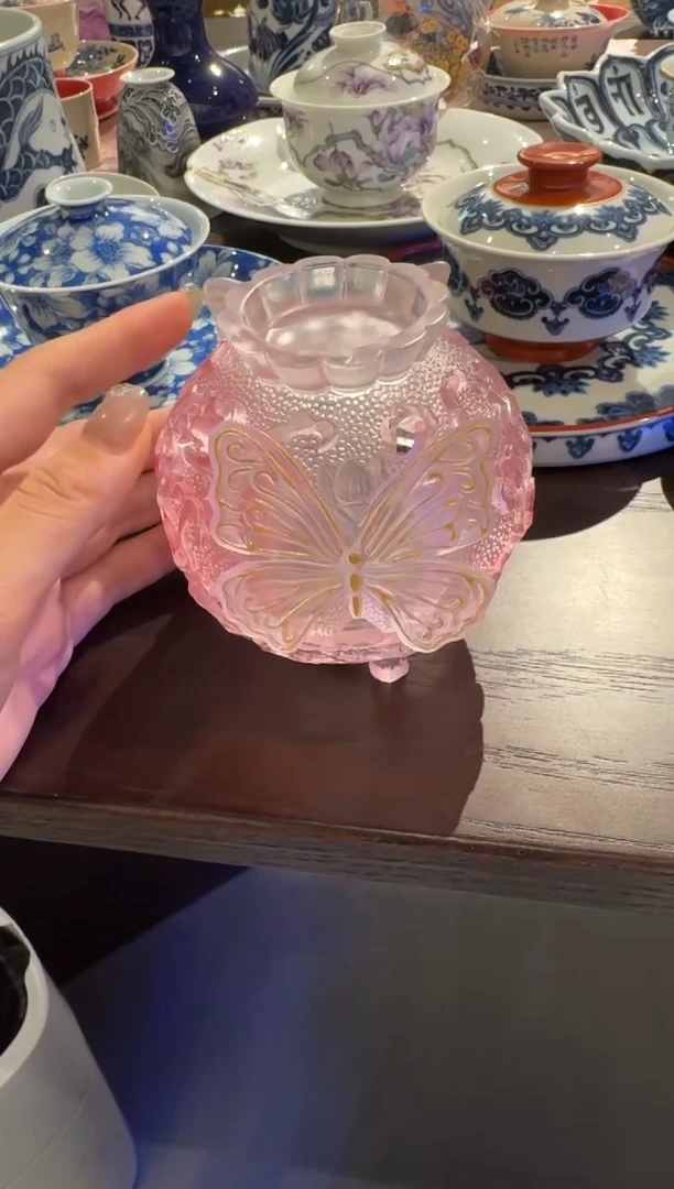 景德镇大乔推荐好物心缘堂琉璃香炉