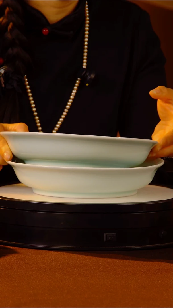 摆件瓷片景德镇陶瓷 摆件x145  一对发