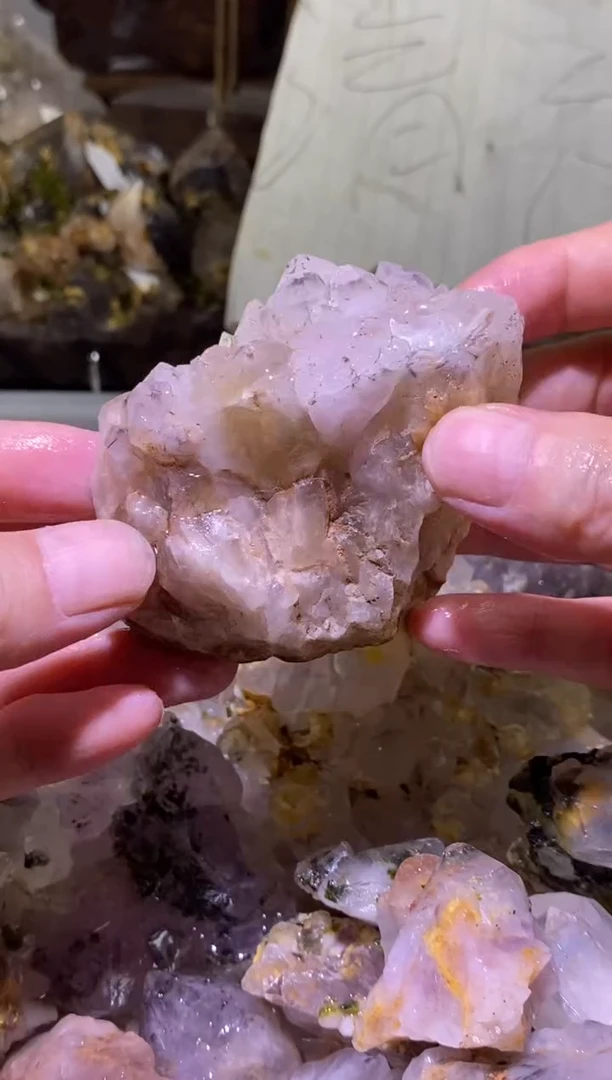 未镶嵌珠宝半成品水晶74号168g四川超七花园水晶