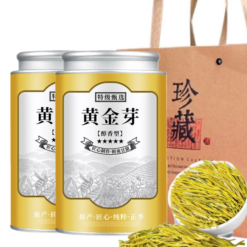 5A浓香特级纯手工黄金芽茶叶2025当季新茶珍稀高端茶礼板栗香