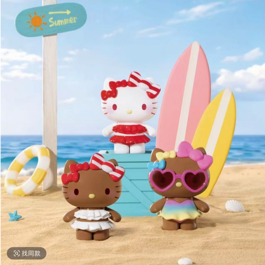 【代拆】Hello Kitty泳衣派对系列萌粒diy摆件