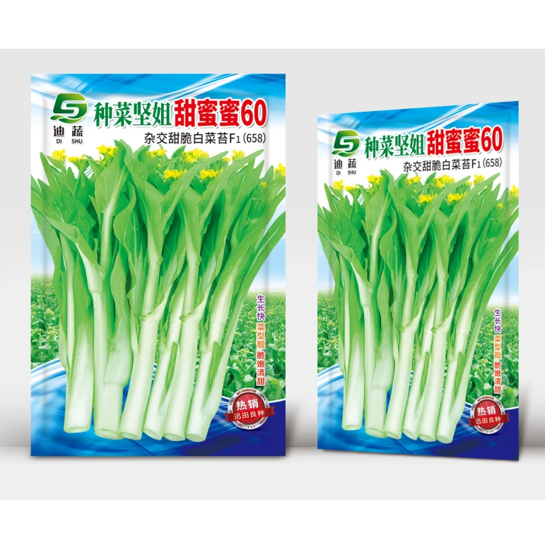白菜苔种子658坚姐甜蜜蜜60白菜苔蔬菜种子