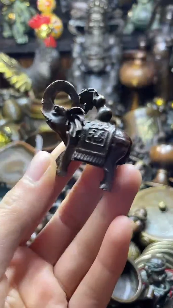 闪购链接，点击下单，有运费险，铜摆件