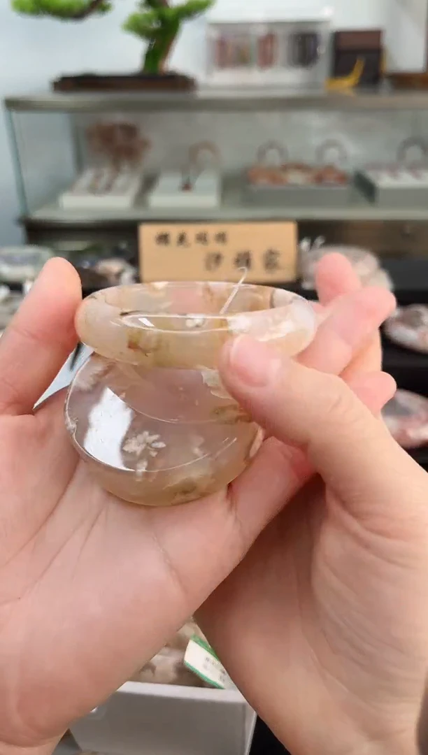 未镶嵌手镯石英质玉56圈口（赠品镯心）13751616
