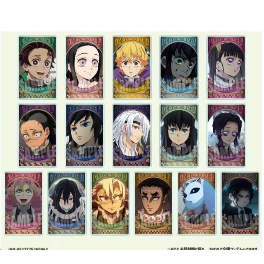 【鬼灭之刃】鬼灭之刃 柱训篇TV绘场面亚克力闪金透卡 （盲袋代拆）