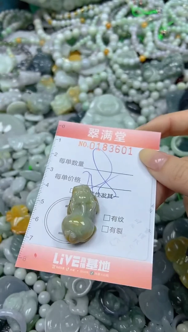 颈饰未镶嵌翡翠闪购0183601