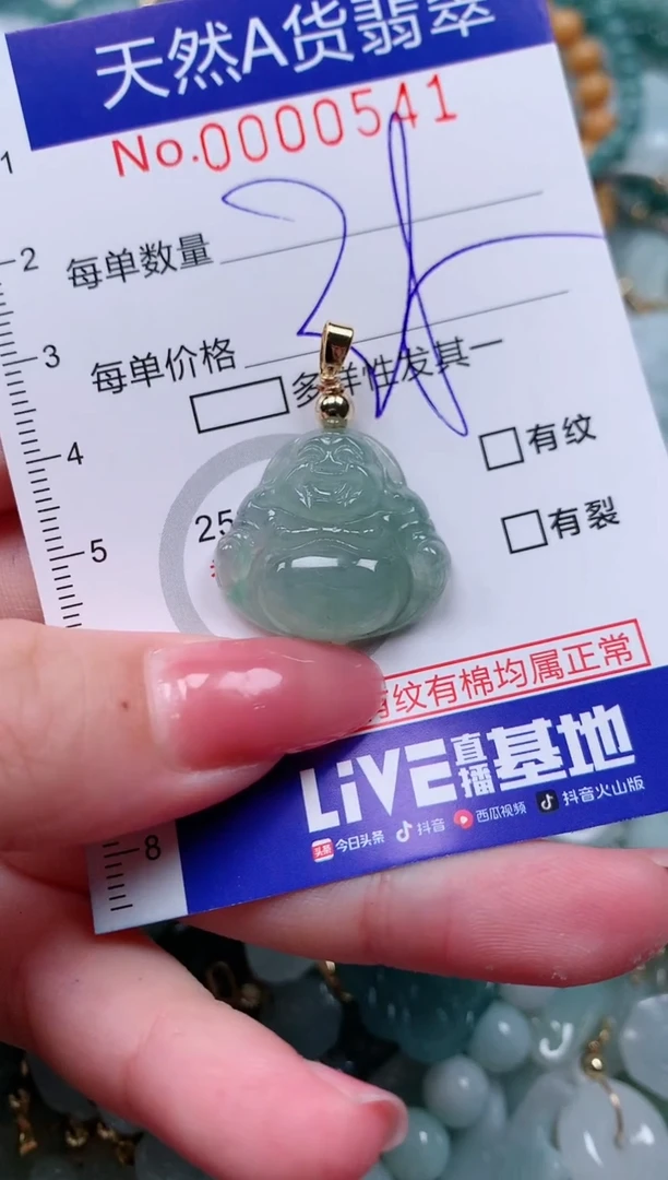 【闪购商品】翡翠颈饰未镶嵌00000541