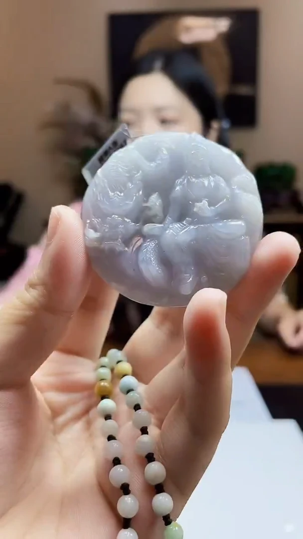 未镶嵌定制翡翠吊坠27