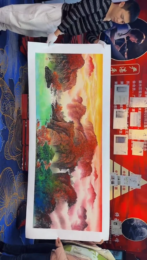 【闪购商品】国画手绘国画山水花鸟作品