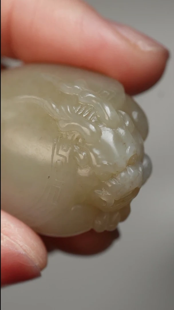 未镶嵌和田玉挂件龙龟