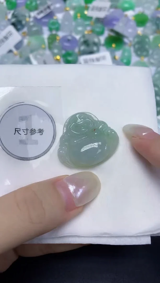 翡翠未镶嵌颈饰天然缅甸翡翠A货百元以上9元证书费自理