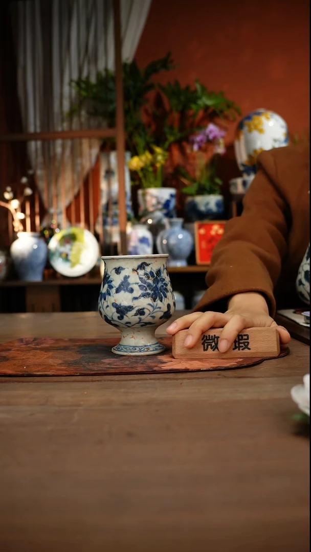 当代高温釉下彩手绘陶瓷餐具