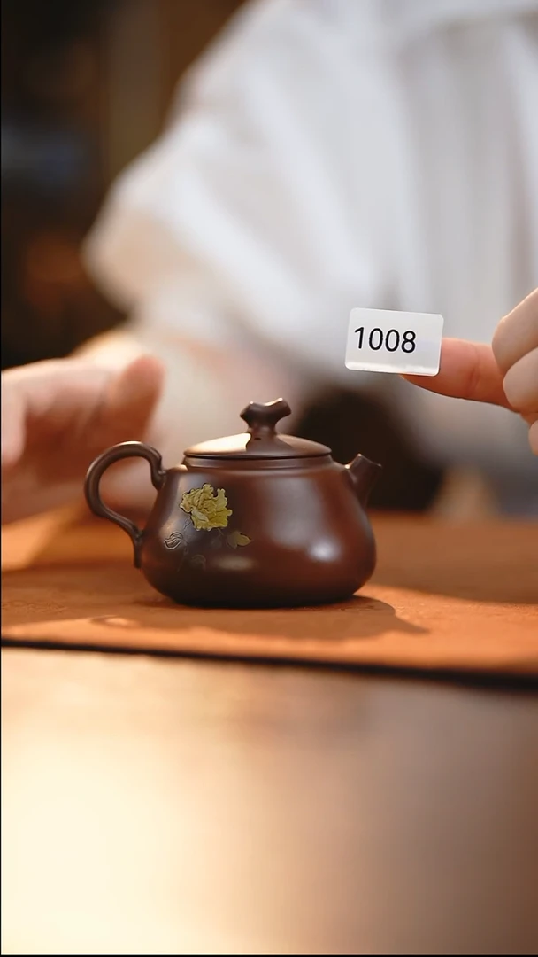 雲梦茶器紫陶茶壶1008