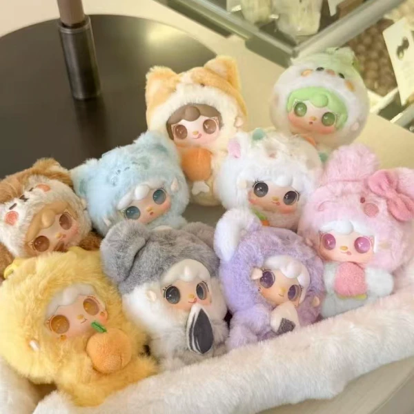 【小青平拆】正版 氧氧抱抱美食店毛绒系列盲盒