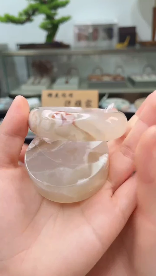 未镶嵌手镯石英质玉58圈口（赠品镯心）3009012