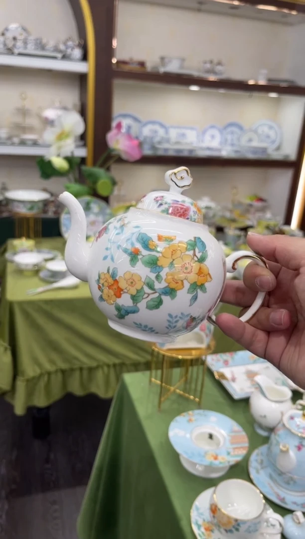 45%以上骨粉骨瓷茶壶