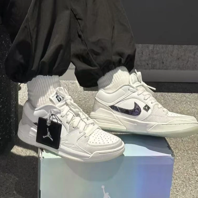 NIKE/耐克Jordan  90 CNY 舒适蛇年新款百搭耐磨低板鞋HV4298100
