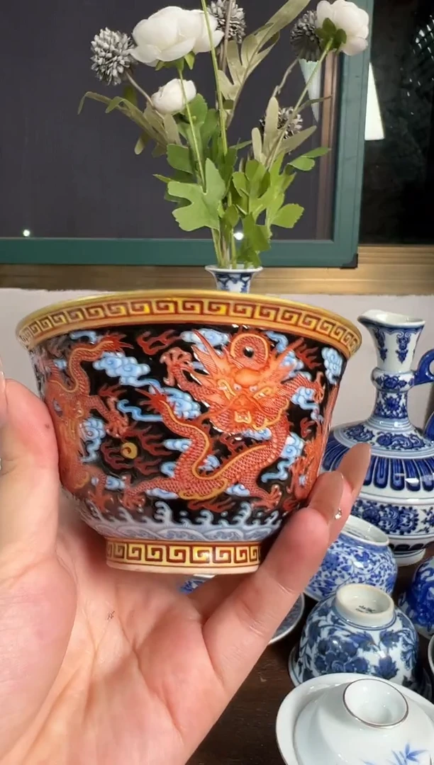 瓷片i***Z景德镇瓷器茶器茶杯