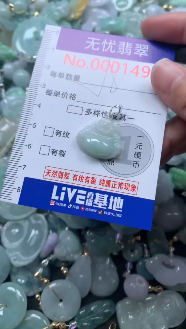 颈饰未镶嵌翡翠1492