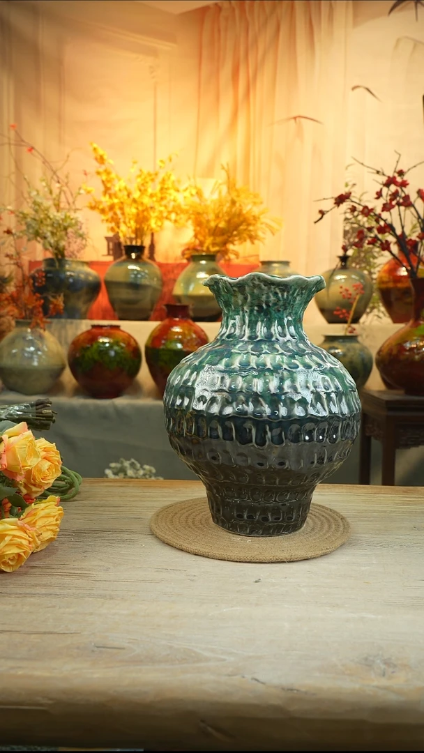 高29口14高温陶瓷花瓶