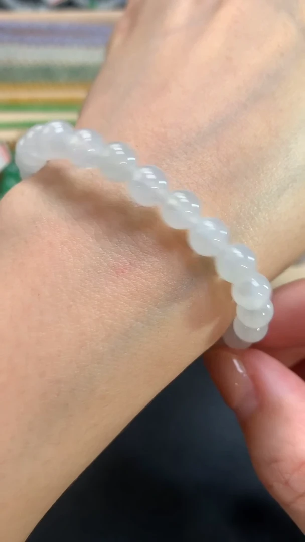 未镶嵌手串翡翠1珠链|680+0