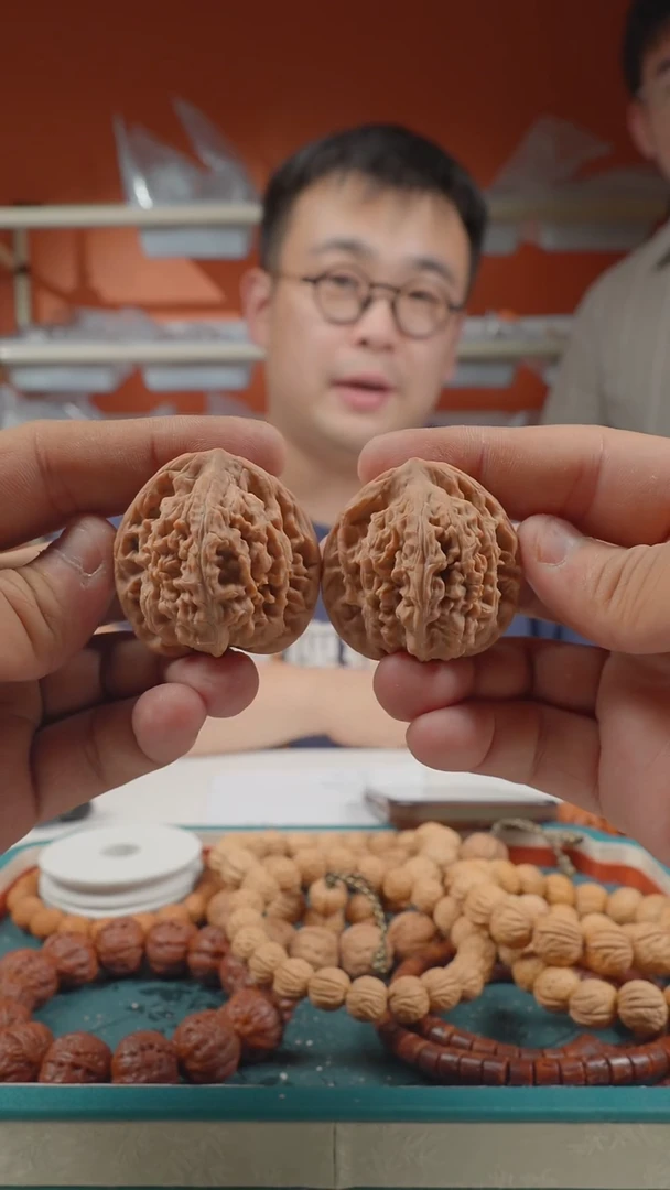 把件文玩核桃【头货】41mm望月-33