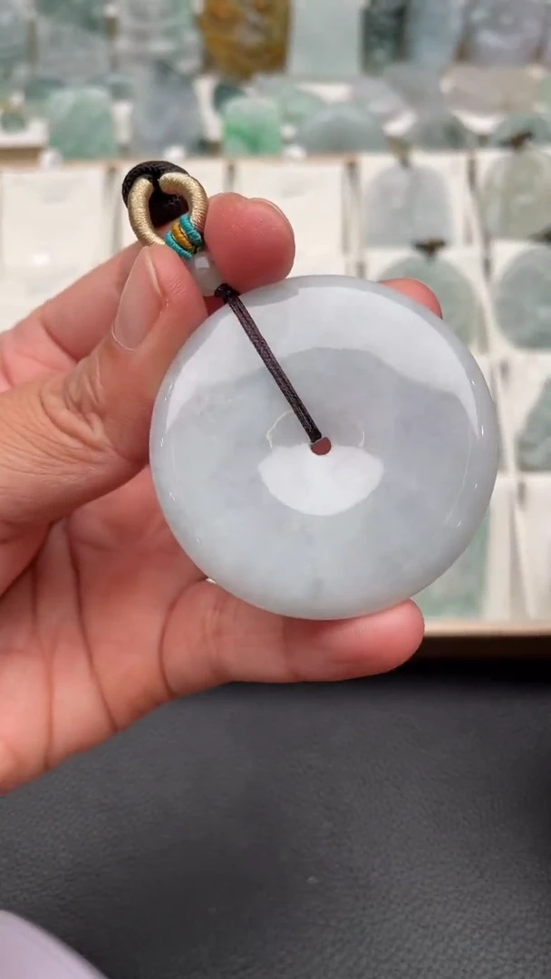 颈饰未镶嵌翡翠天然缅甸翡翠A货421