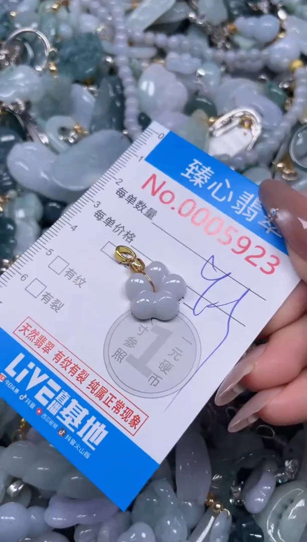 颈饰未镶嵌翡翠5923