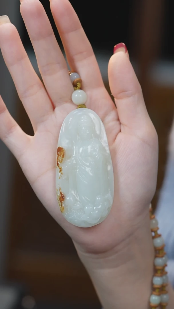 【闪购商品】和田玉吊坠未镶嵌阿弥陀佛