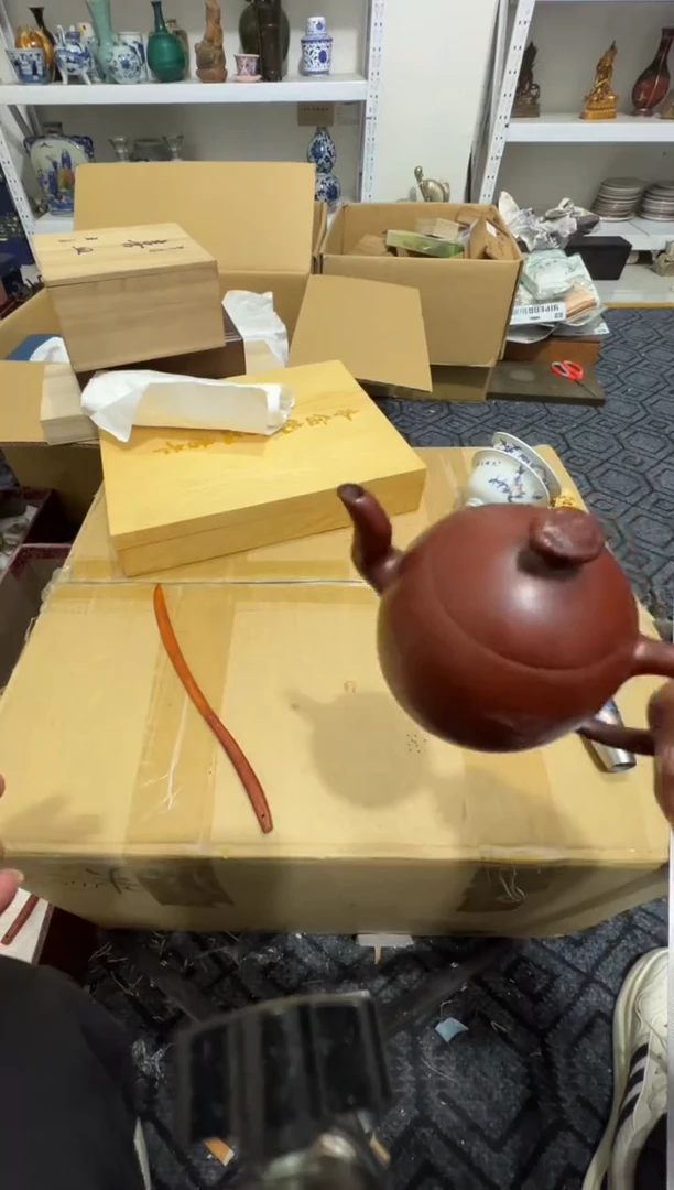 陶爱**枝高缘中古美术工艺品