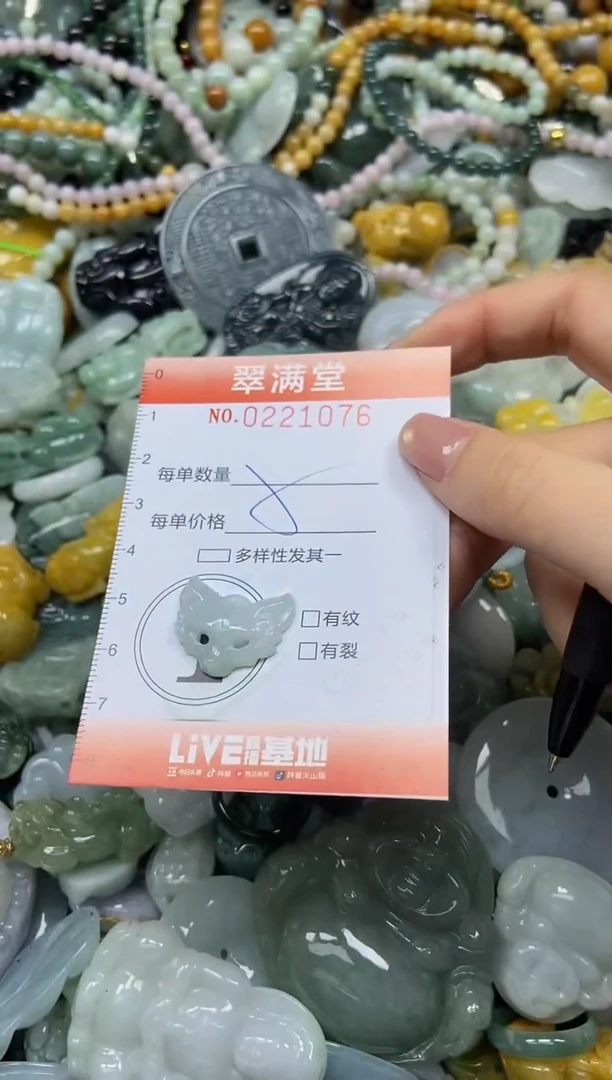 颈饰未镶嵌翡翠闪购0221076