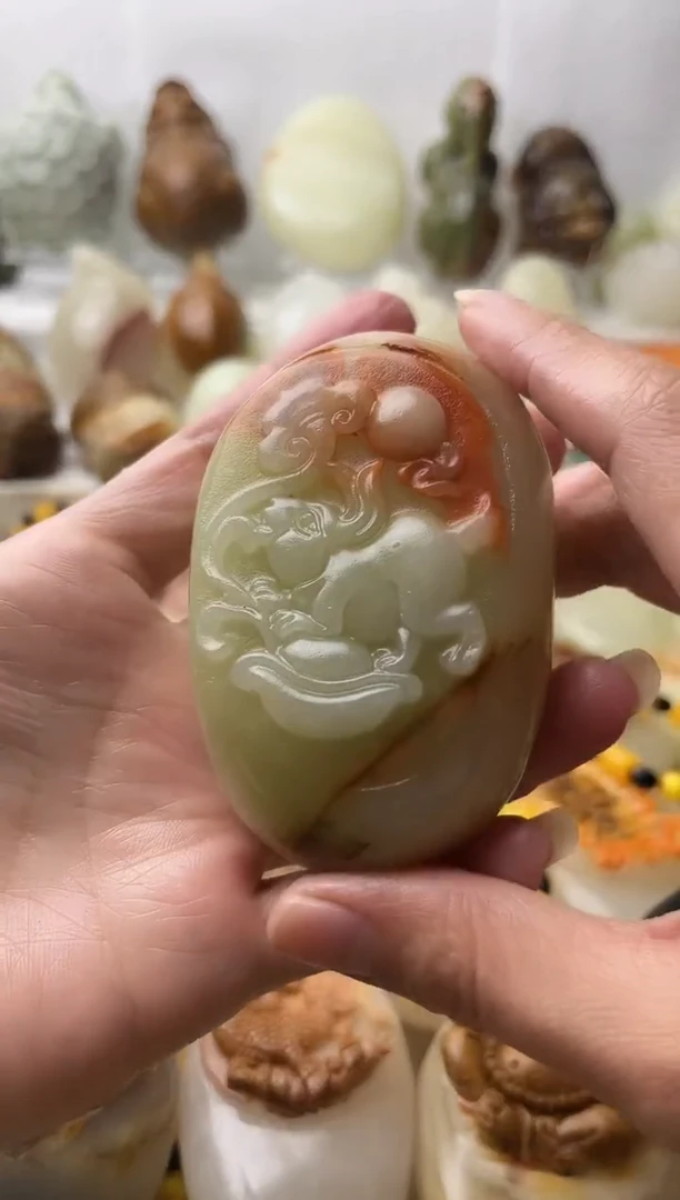 石材古青石棉纹正常不退换兔