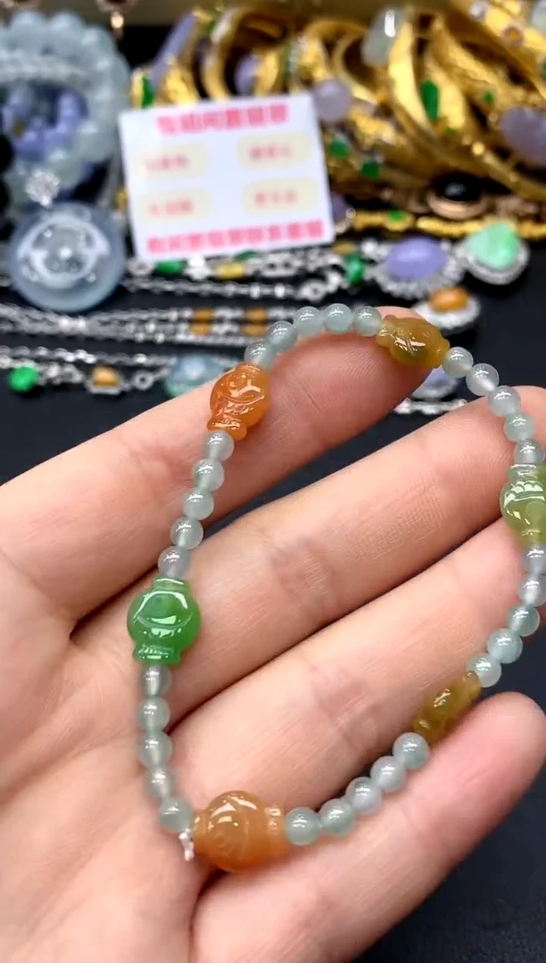 未镶嵌手链翡翠111-中国好珍宝