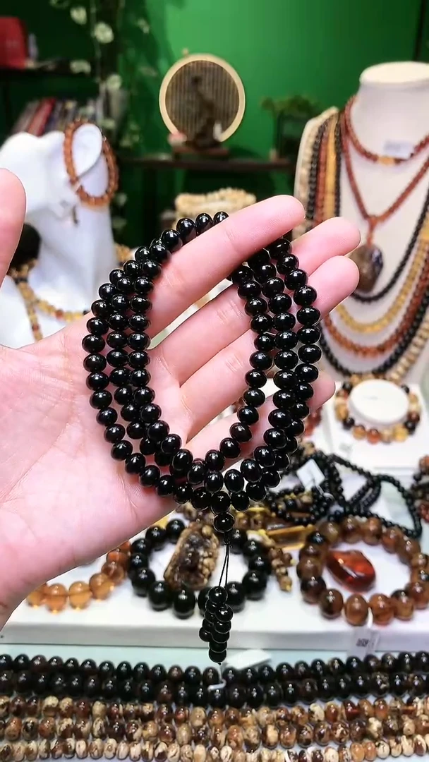 【闪购商品】琥珀裸石未镶嵌抚顺琥珀7＋108翳珀 90以上满天星