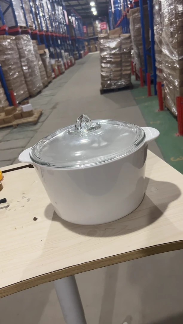 高硼硅玻璃吸管款白锅