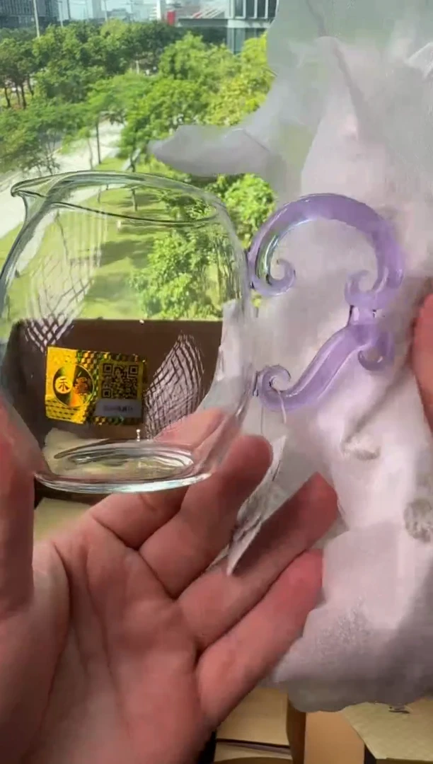 禾墨清影茶海浅紫色