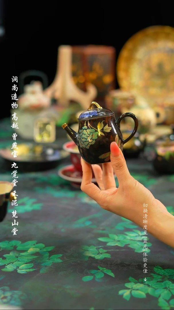 【闪购商品】洞尚造物缂丝·········壶