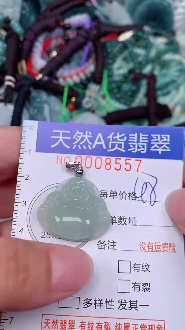翡翠未镶嵌颈饰...0008557